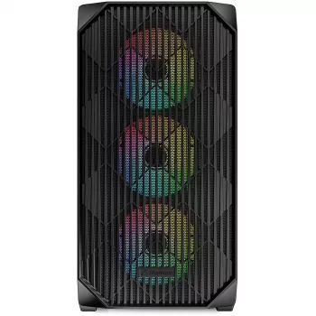Sharkoon MK3 RGB Micro Tower Schwarz