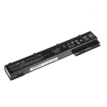 Battery Grün Cell HP56 for HP EliteBook 8560w 8570w 8760w 8770w, Li‑Ion 4400 mAh, Schwarz