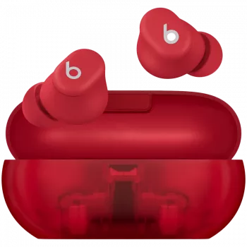 Beats Solo Buds - True Wireless Earbuds - Transparent Red, Modell A3151 A3150 A3152
