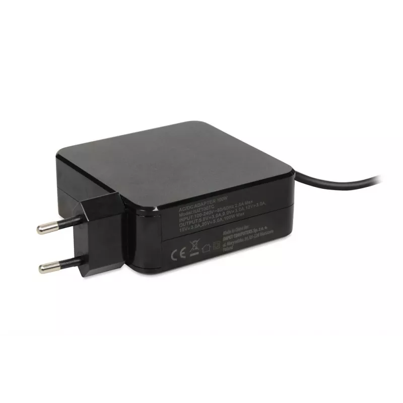 Netzteil IBOX IUZ100TC 19V 3,42A (100W) USB‑C-Ausgang, 2 m Kabel, schwarz