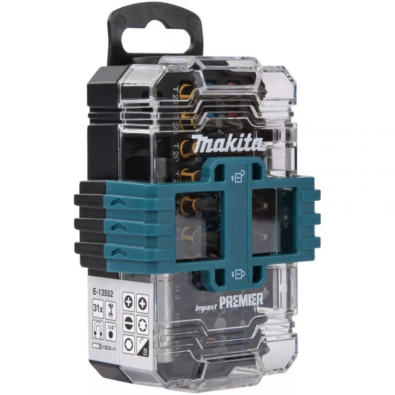 Makita Impact Premier Schraubendreher-Bitsatz, 31-teilig (E-13552)