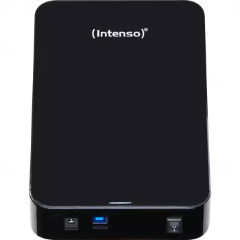 Intenso Memory Center 4TB USB 3.0 3,5 Zoll externe Festplatte, Schwarz (6031512)