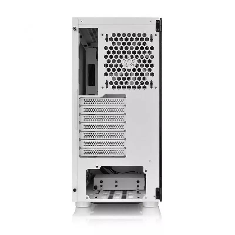 PC-Gehäuse Thermaltake H200 TG Snow RGB Midi Tower Weiß