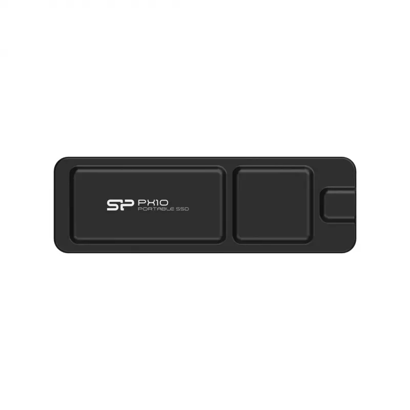 Externe SSD Silicon Power PX10 512 GB USB Type-C 3.2 Gen 2, 1050 MB/s, Aluminium, Schwarz