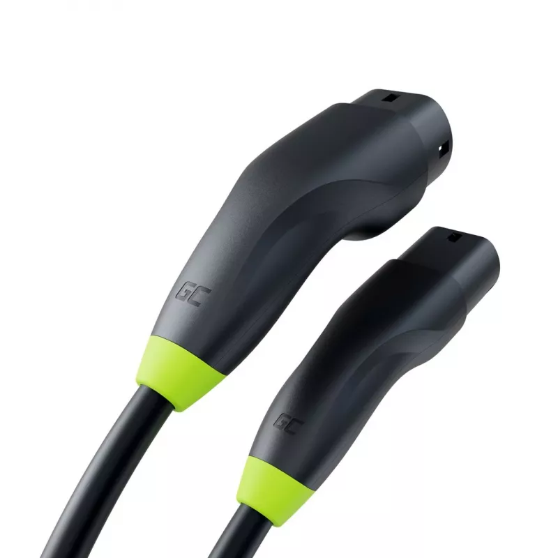 Ladekabel Grün Cell EVKABGC03 — Typ 2, 5 m, 11 kW, für Elektrofahrzeuge