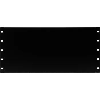 19-Zoll-Frontblende Omnitronic Z-19U Stahl Schwarz 5U (5HE)