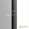 Halterung SBOX PLB-1948 für Displays 43–100 kg, Platte 800×600 mm