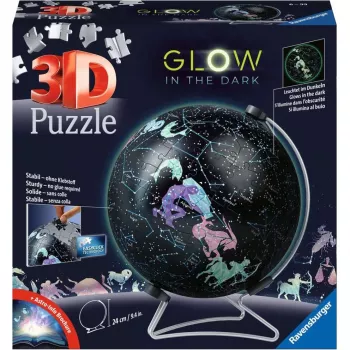 3D Puzzle Ball Star Globe leuchtet im Dunkeln