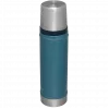 Stanley Thermo | Classic | Fassungsvermögen 0,6 L | Material Edelstahl | Blau
