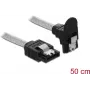SATA-Kabel DeLOCK 85346 0,5 m Schwarz Transparent