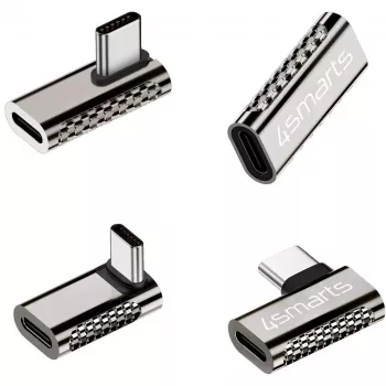 Kabel-Adapter 4smarts 540464 USB-C auf USB-C Silber