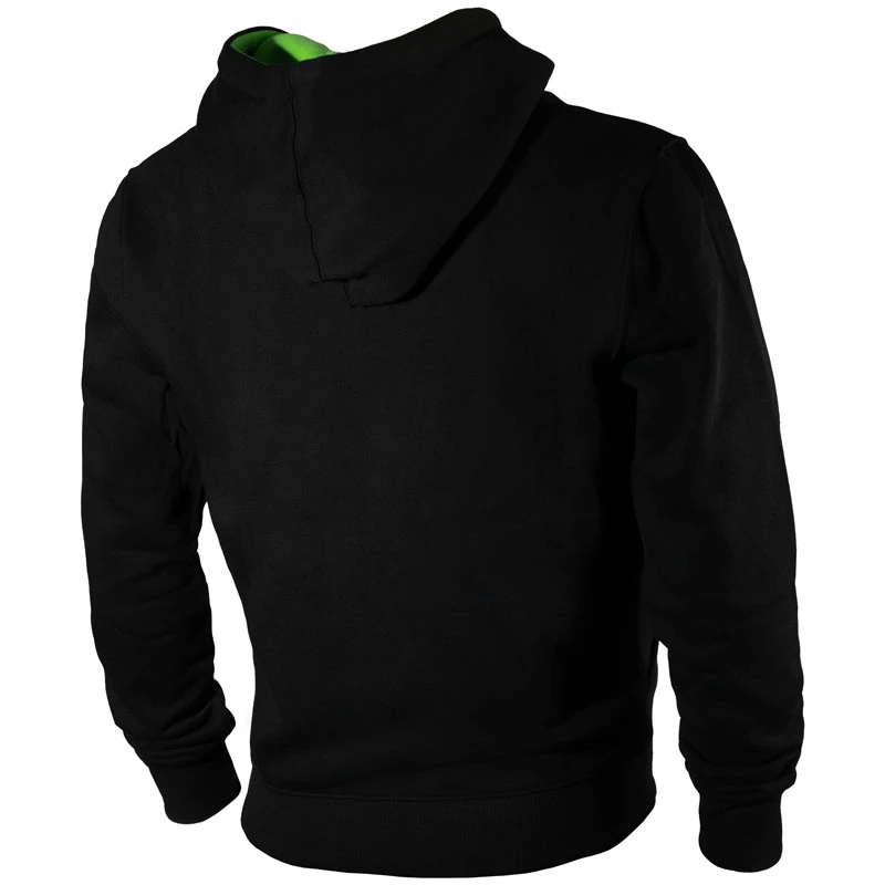 GamersWear SPROUT Basic Zip-Hoodie Größe M Schwarz/Grün