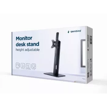 Gembird MS-D1-01 Monitor Tischständer höhenverstellbar Schwarz