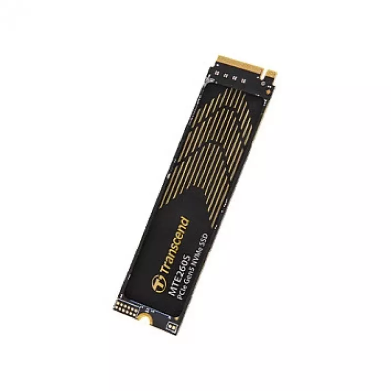 Interne M.2 SSD Transcend MTE260S 1 TB – PCIe 5.0 NVMe, 14.000 MB/s Lesen, 9.800 MB/s Schreiben