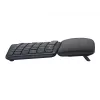 Logitech ERGO K860 - Tastatur - Kabellos - 2,4 GHz, Bluetooth 5.0 - QWERTY - Spanisch - Graphit