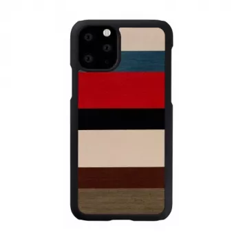 Smartphone-Hülle man and wood für iPhone 11 Pro — corallina Schwarz