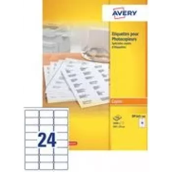 Selbstklebende Etiketten Avery Laser-Etiketten Weiß 105 x 58mm DPS10 1000 Stück