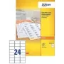 Selbstklebende Etiketten Avery Laser-Etiketten Weiß 105 x 58mm DPS10 1000 Stück