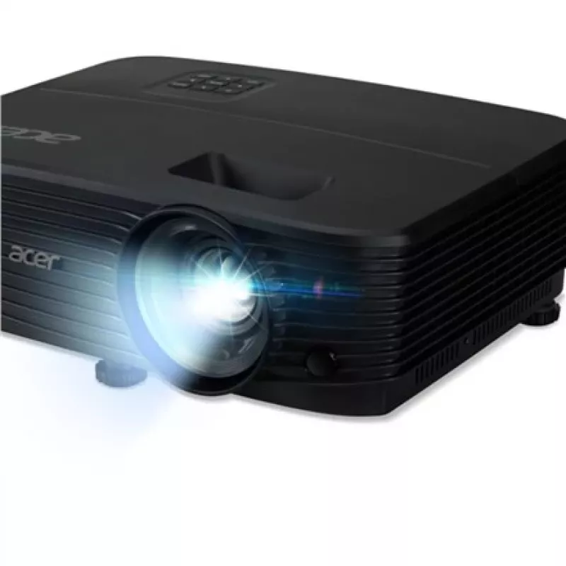 Standard-Throw-Projektor Acer X1229HP – DLP, XGA (1024x768), 4800 ANSI-Lumen, 210-W-Lampe, schwarz, 2,4 kg