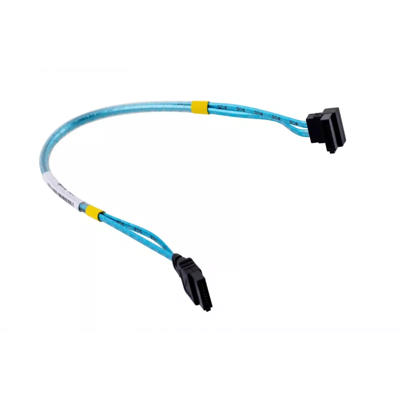 SATA-Kabel Supermicro CBL-0186L 4x rund 0,56 m, SATA I, gerade Stecker–Stecker, schwarz/blau/weiß