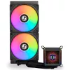 Lian Li GA II LCD Prozessor-Flüssigkeitskühlungsset 12 cm Weiß