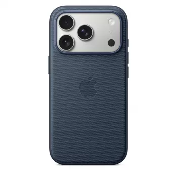 Cover Apple iPhone 17 Pro TechWoven Case mit MagSafe Blau