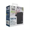 Gembird TA-UC-PDQC100LCD-01-BK Ladegerät für Mobilgeräte, Laptop, Smartphone, Schwarz, AC-Schnellladung, Innenbereich