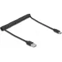 USB-Kabel DeLOCK 90133 USB 2.0 0,8 m Schwarz