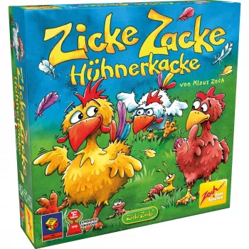 Zicke Zacke Chicken Cha Cha Cha, Brettspiel Kinderspiel des Jahres 1998
