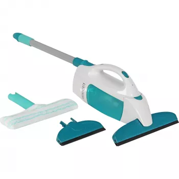 Leifheit 51016 elektrischer Fensterreiniger Blau, Weiß