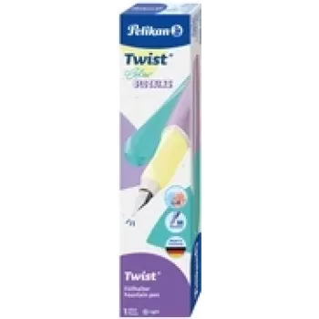Pelikan Füllfederhalter Twist M Color Blocking hell (300010111)