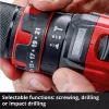 Einhell TE-CD 18/44 Li-i 24000 RPM 1,59 kg Schwarz, Rot