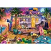 Puzzle Schmidt Spiele Jeff Haynie 1000 Teile — Wohnwagen am Meer, landschaftliches 1000-Teile-Puzzle