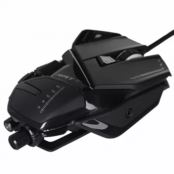 Gaming-Maus MadCatz R.A.T. 8+ — Rechtshänder, optisch, 16000 DPI, 11 Tasten, USB Typ-A, 145 g