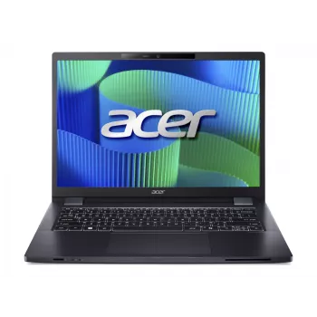 Acer | TravelMate TMP414-53-G2-TCO-585Q | Schieferblau | 14 Zoll | WUXGA | 1920 x 1200 Pixel | Intel Core 5 | 120U | 16 GB | DDR5 | Solid-State-Laufwerk 256 GB | Intel Iris Xe