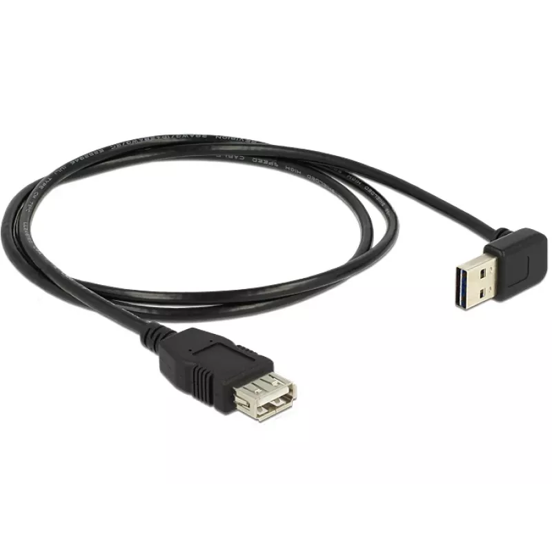 USB-Kabel DeLOCK 1m USB 2.0-A auf USB 2.0-A Schwarz