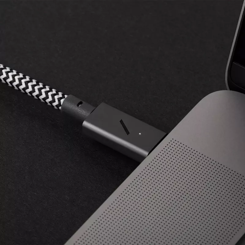 Kabel USB-C auf USB-C Native Union Belt Kabel Pro 240W, 2,4 m, USB 2.0, 0,48 Gbit/s, Grün
