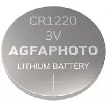 AgfaPhoto Knopfzelle CR 1220 Lithium 3 V 5 Stück (150-803210)
