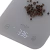 Küchenwaage Adler AD 3181, gehärtetes Glas, 10 kg Kapazität, 1 g Genauigkeit, LCD-Anzeige, grau