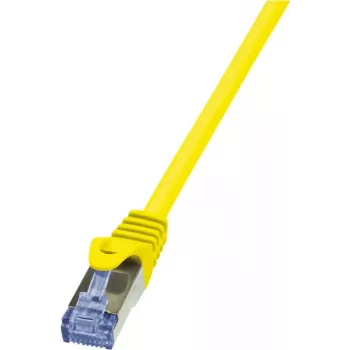 Netzwerkkabel LogiLink 1m Cat.6A RJ-45 S/FTP Gelb