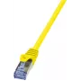 Netzwerkkabel LogiLink 1m Cat.6A RJ-45 S/FTP Gelb