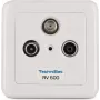 TechniSat TechniPro RV 600-10 - Wandsteckdose - geeignet für Wandmontage