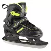Nils Extreme NH18191 2IN1 Inline Skates SCHWARZ/LIMETTE GR. M (34-38) Mit austauschbaren Eishockeyskates