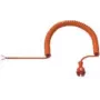 Netzkabel Bachmann 665.871 Orange 5 m