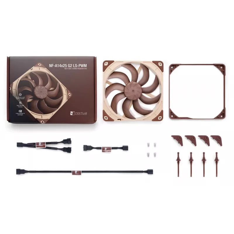 Noctua NF-A14X25 G2 LS-PWM 140mm Gehäuselüfter