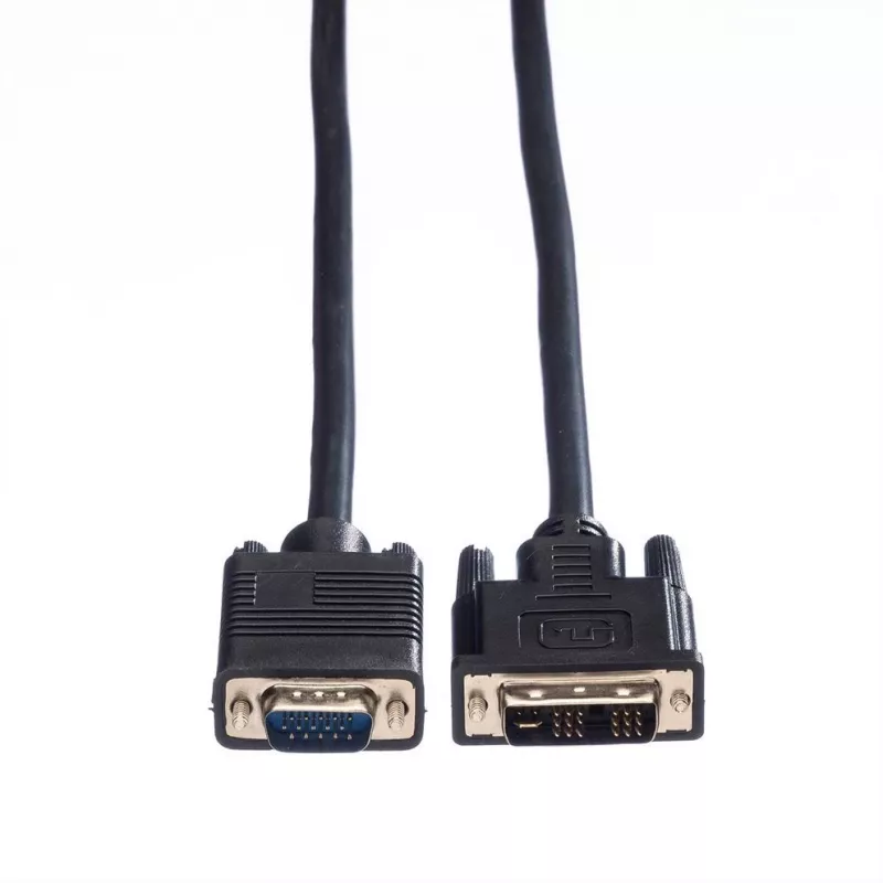 VALUE DVI-VGA-Kabel, DVI (12+5) ST - VGA ST 2,0m (11.99.5420)