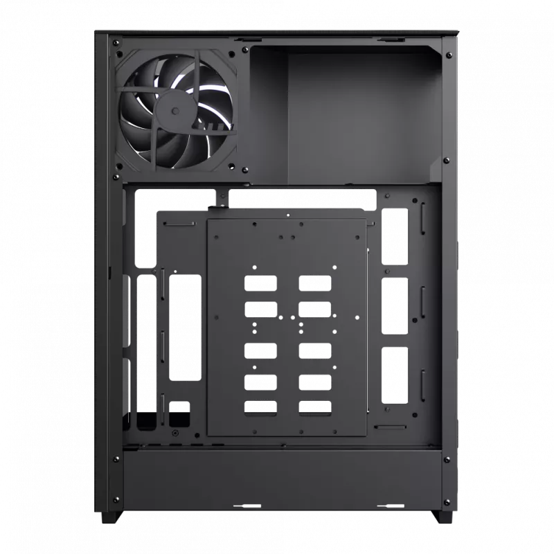 Gamemax Gehäuse | T20 BK | Schwarz | M-ATX | Netzteil nicht enthalten