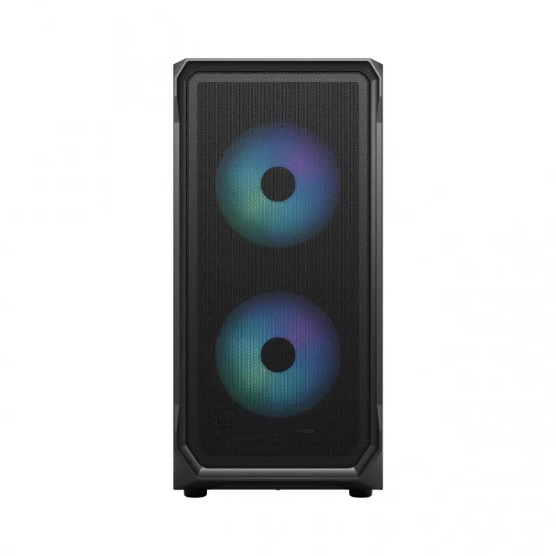 Fractal Design Focus 2 RGB Tempered Glass Mid Tower ATX PC-Gehäuse - Schwarz