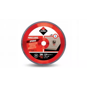 Diamanttrennscheibe RUBI 230 mm TPI SUPERPRO – 230 mm Diamanttrennscheibe für Keramik und Feinsteinzeug