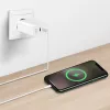 Dualer USB-Steckdosenadapter 65W, 2xUSB-C, weiß